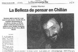La belleza de pensar en Chillán
