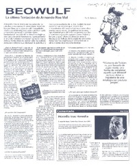 Beowulf : la última tentación de Armando Roa Vial