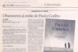 Obsesiones al estilo de Paulo Coelho
