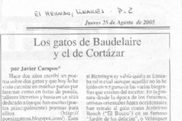 Los gatos de Baudelaire y el de Cortázar