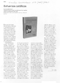 Esfuerzos católicos