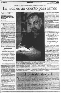 La vida es un cuento para armar (entrevista)