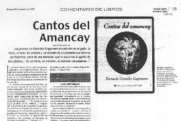Cantos del Amancay