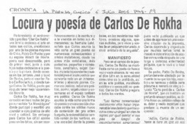 Locura y poesía de Carlos de Rokha