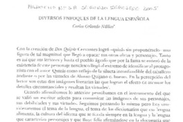 Diversos enfoques de la lengua española