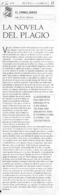 La novela del plagio