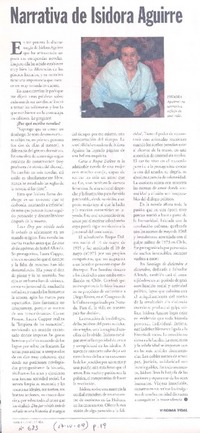 Narrativa de Isidora Aguirre