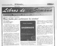 Una lucha por esclarecer la verdad