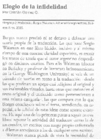 Elogio de la infidelidad