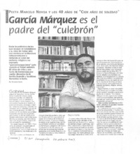 García Márquez es el padre del "culebrón" (entrevista)