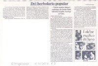 Del herbolario popular