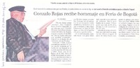 Gonzalo Rojas recibe homenaje en Feria de Bogotá.