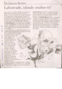 Lafpurcade, ¿dónde estabas tú?