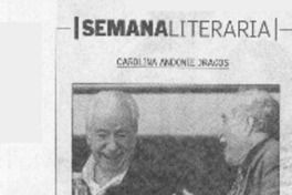 García Márquez saluda a Mutis