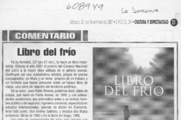 Libro del frío