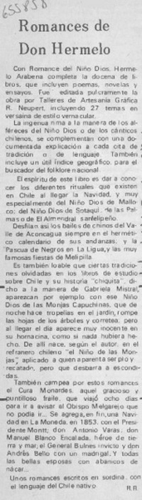 Romances de Don Hermelo