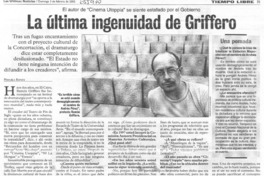 La última ingenuidad de Griffero