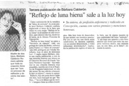 "Reflejo de luna hiena" sale a la luz hoy.  [artículo]