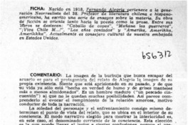 Ficha : [comentario] [artículo] Mariano Aguirre.