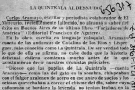 La Quintrala al desnudo.