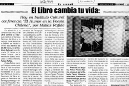 El Libro cambia tu vida.  [artículo]