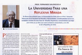La Universidad tras una reflexiva mirada