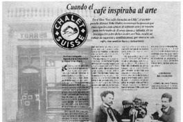 Cuando el café inspiraba al arte
