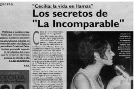 Los secretos de "La incomparable"