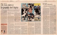 De los ojos a la punta del lápiz