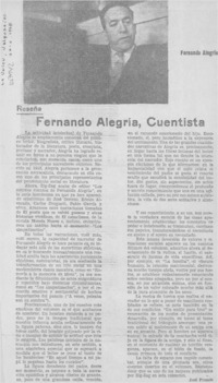 Fernando Alegría, cuentista