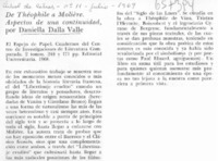 De Théophile a Molière. Aspectos de una continuidad