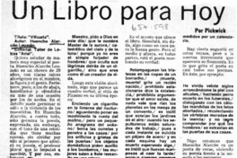 Un libro para hoy  [artículo] Pickwick.