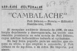Cambalache  [artículo] Fedro.