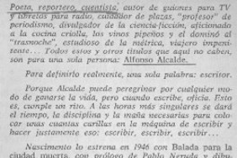 Poeta, reportero, cuentista  [artículo] G. Y.