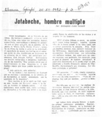 Jotabeche, hombre múltiple  [artículo] Medardo Cano Godoy.