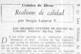 Los Mejores cuentos de Edesio Alvarado  [artículo] Sergio Alvarado