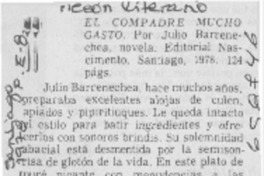 El compadre Mucho Gasto