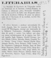 Relaciones literarias.