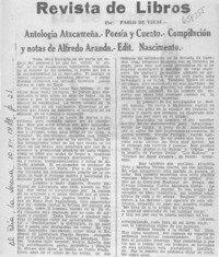 Antología atacameña