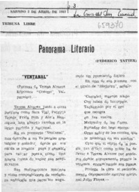 Ventanal  [artículo] Federico Tatter.