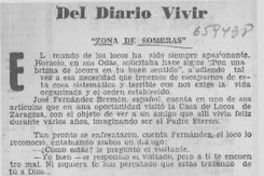 Del diario vivir  [artículo] Cronos.