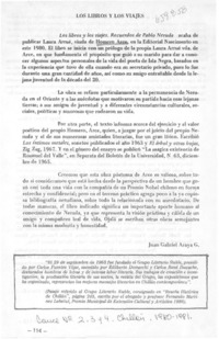 Los libros y los viajes