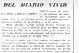 Del diario vivir