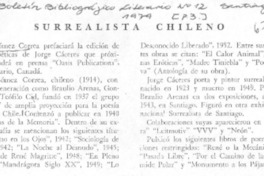 Surrealista chileno.