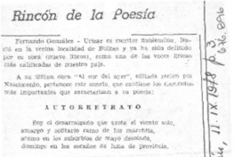 Rincón de la poesía.