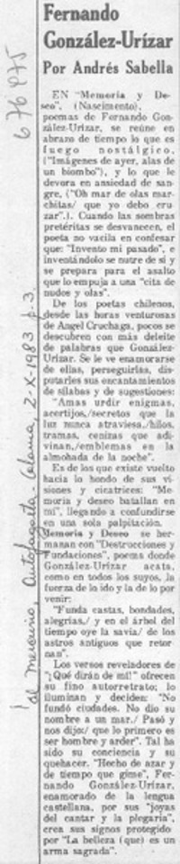 Fernando González-Urízar