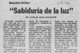 Sabiduría de la luz