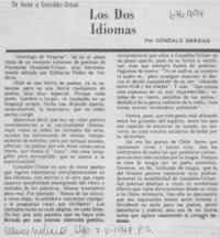 Los dos idiomas