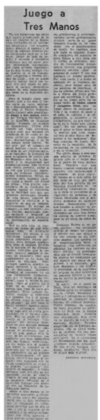 Juego a tres manos