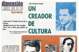 Un Creador de cultura